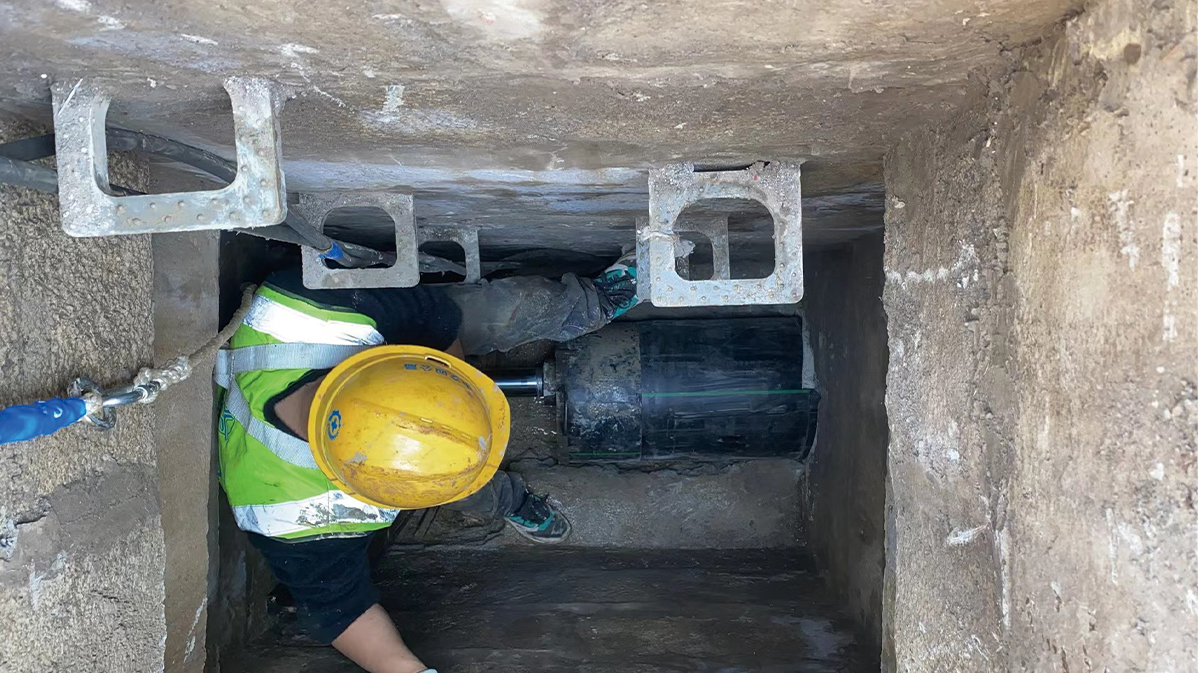 松山HDPE短管内衬法